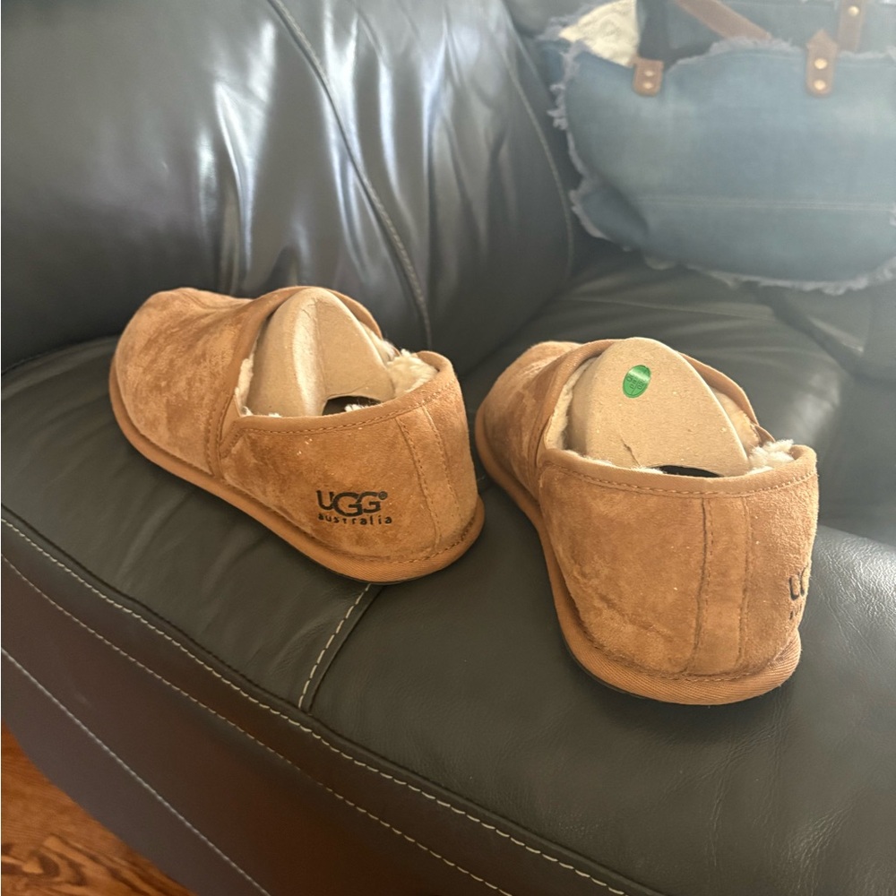Men’s Ugg house shoes. Chestnut color.